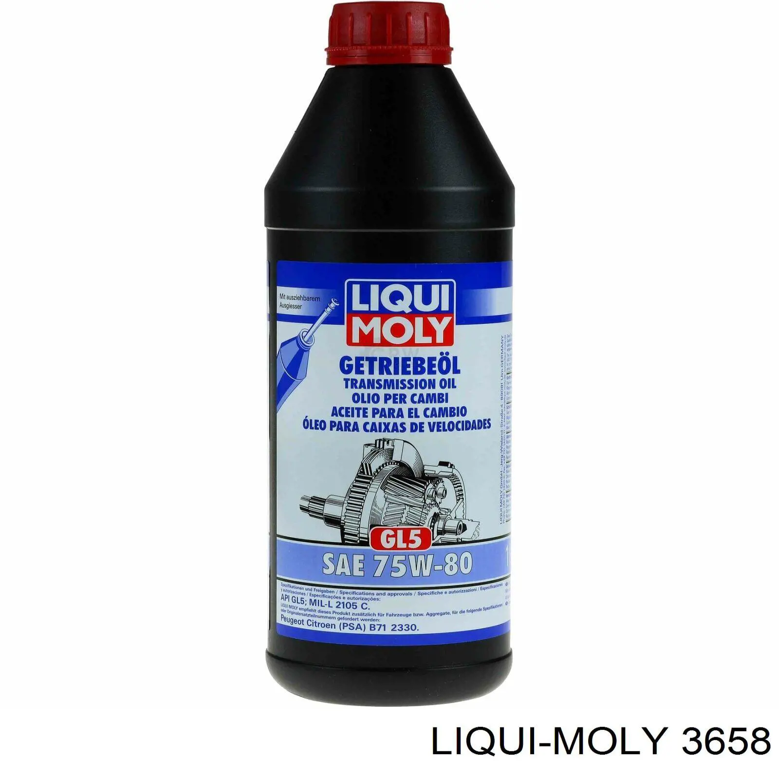 3658 Liqui Moly масло трансмісії