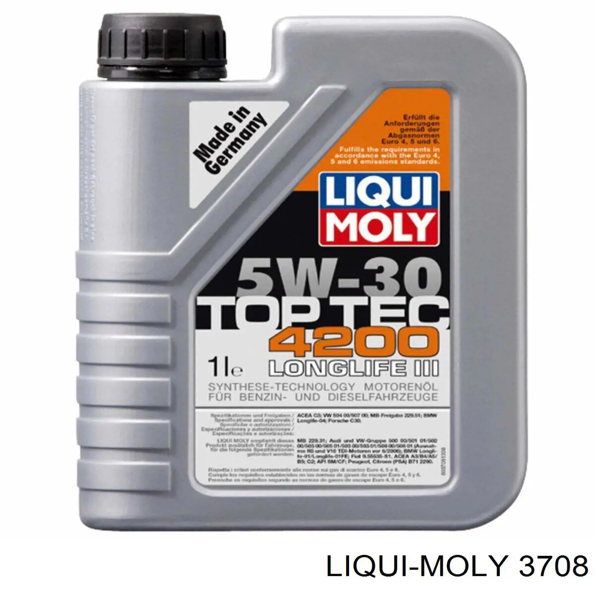 3708 Liqui Moly Масло двигуна