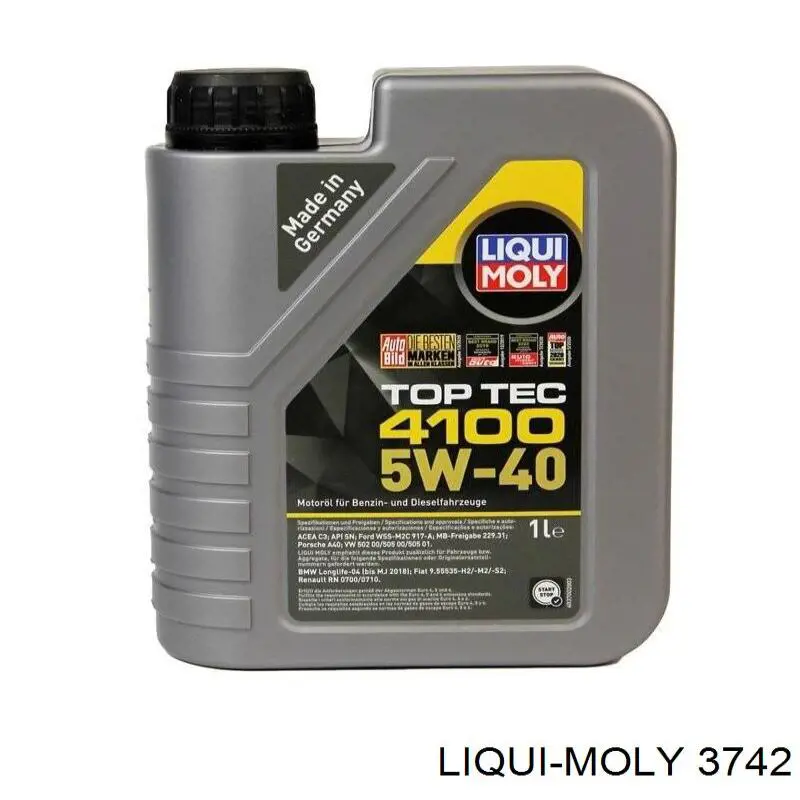 Купити 3742 Liqui Moly Масло