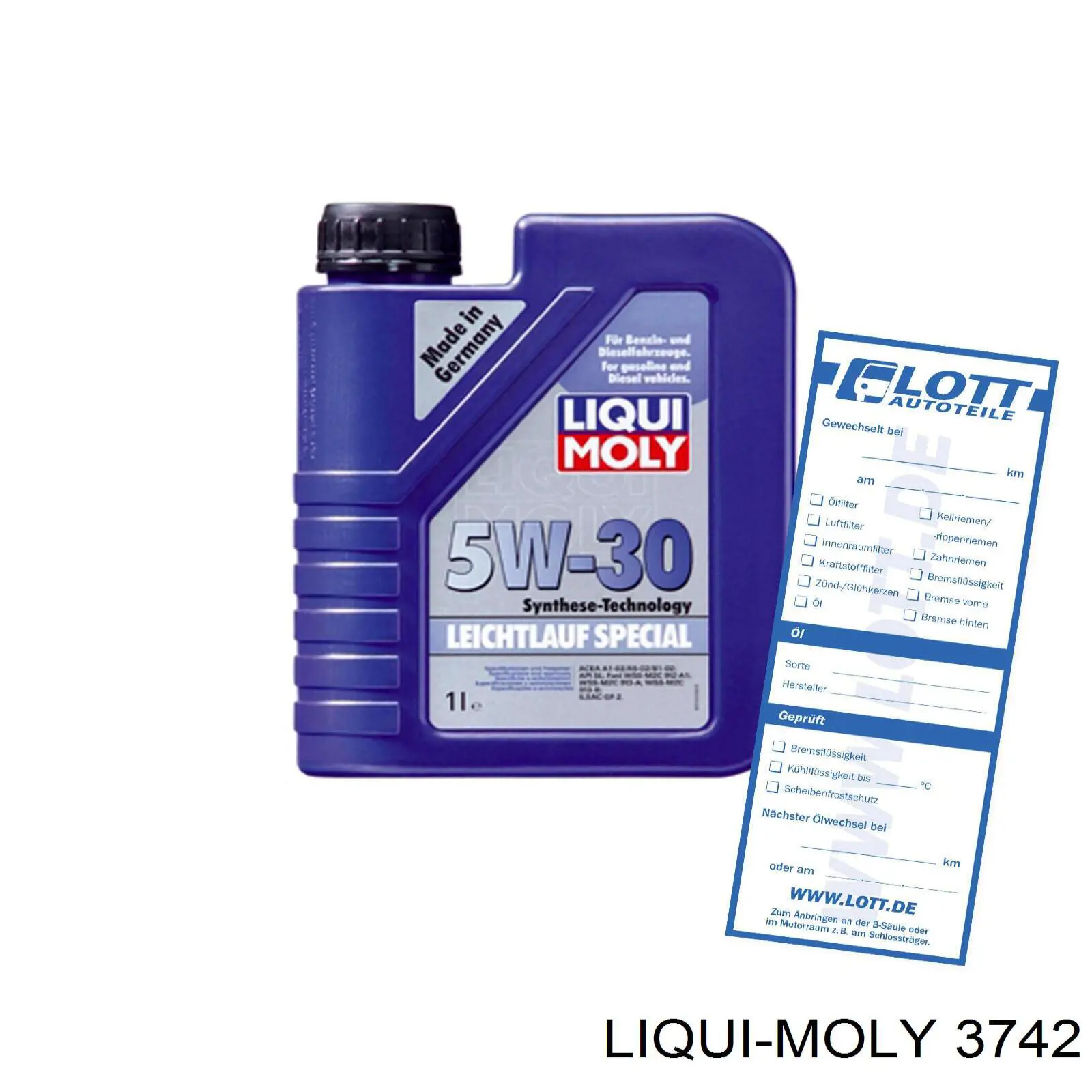 Олива Liqui Moly 3742 ціна, від 210.97 USD