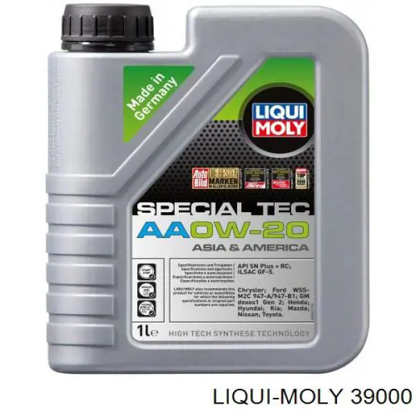 Олива Liqui Moly 39000 ціна, від 13.55 USD