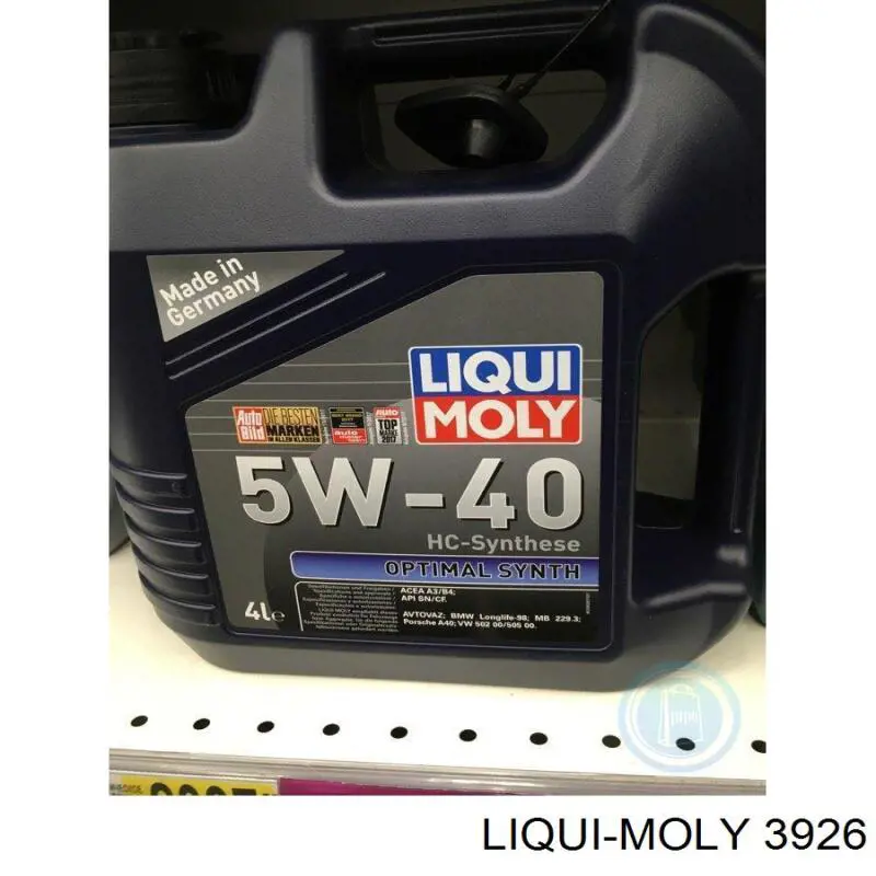 3926 Liqui Moly масло моторне