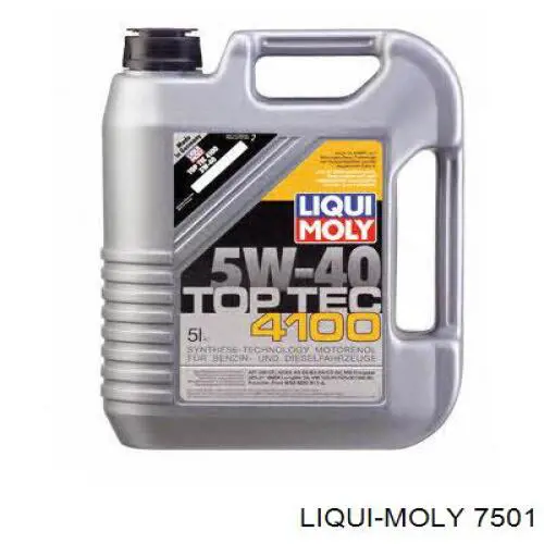 Олива Liqui Moly 7501 ціна, від 50.68 USD