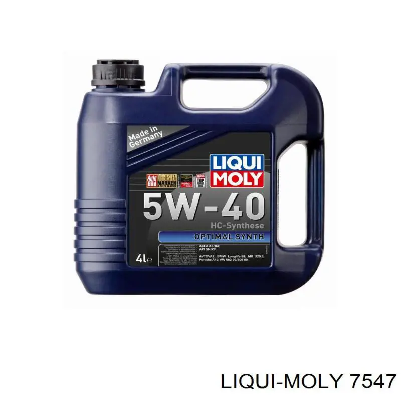 7547 Liqui Moly Масло двигуна