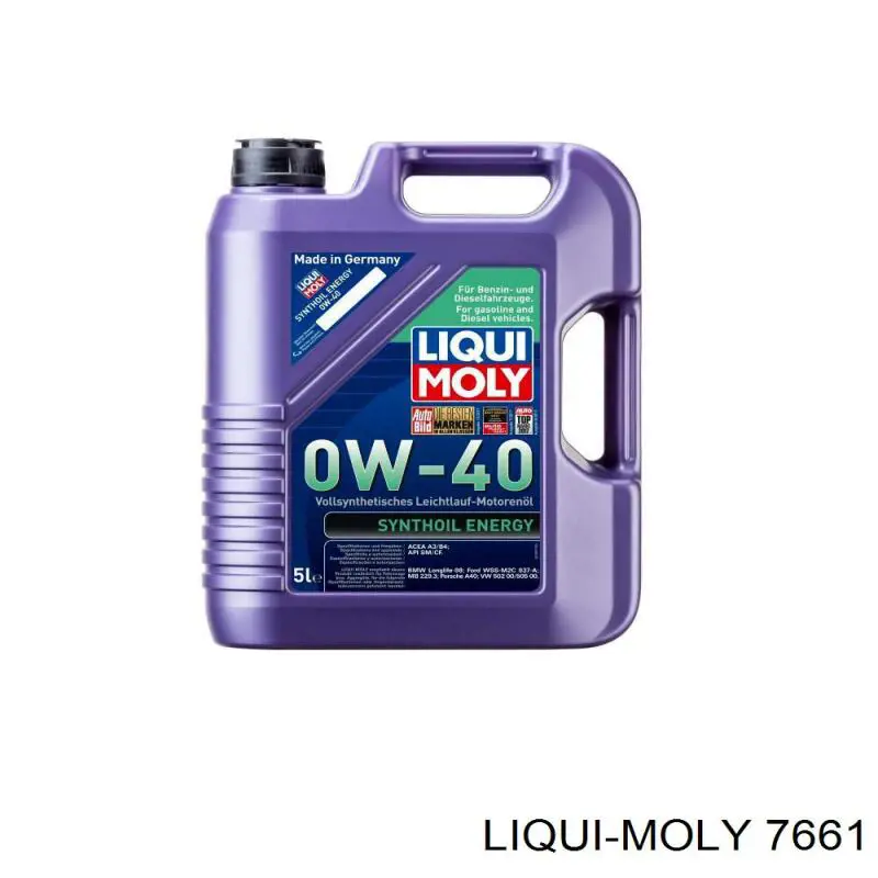 Купити 7661 Liqui Moly Масло
