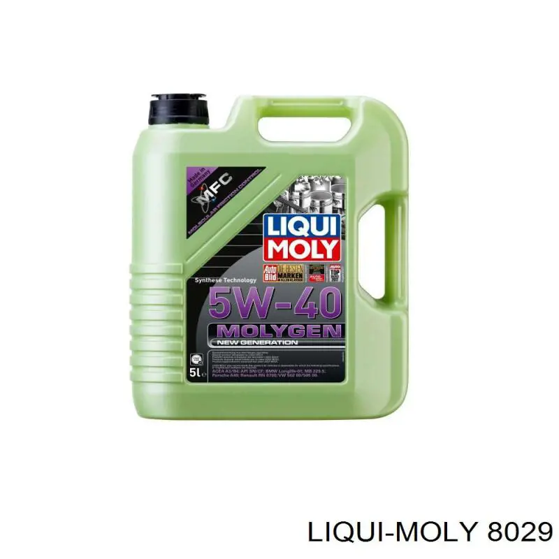 Олива Liqui Moly 8029 ціна, від 51.35 USD