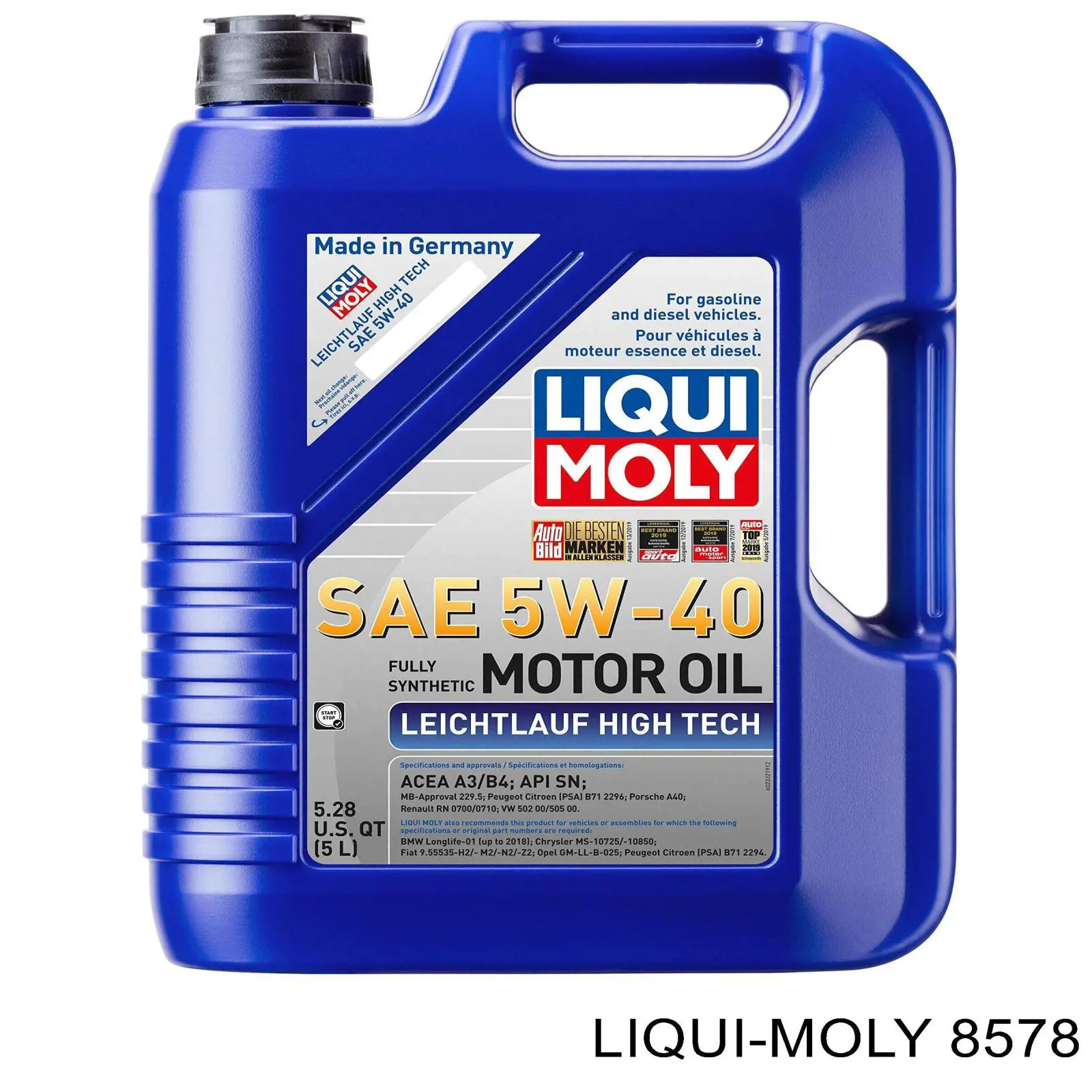 Олива Liqui Moly 8578 ціна, від 45.38 USD