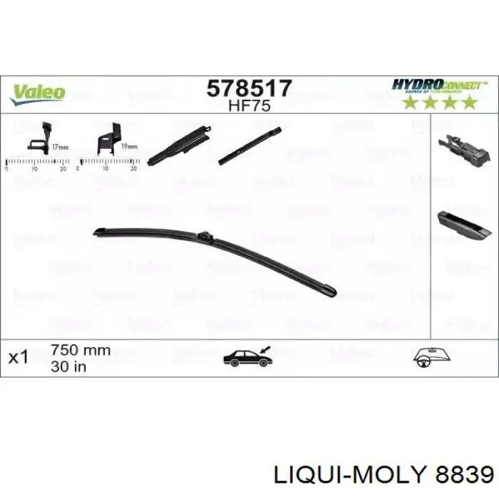 8839 Liqui Moly Рідина омивача морозостійка