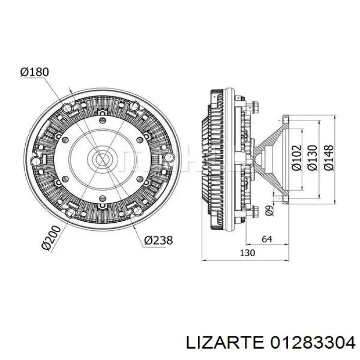 Рульова рейка 7M3422061BV VAG