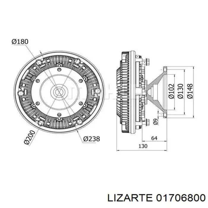 Управління рульове в зборі Lizarte 01706800 ціна, від 194.42 USD