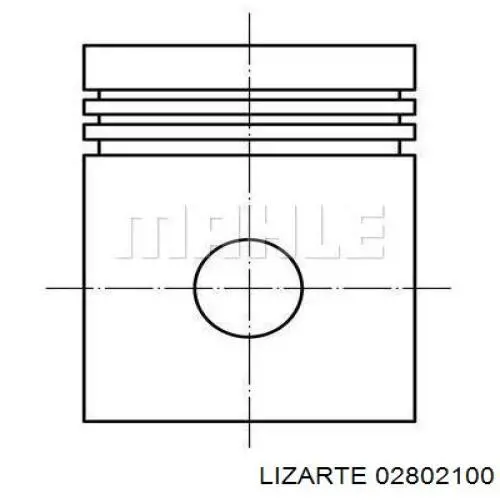 Рульова рейка 02802100 Lizarte