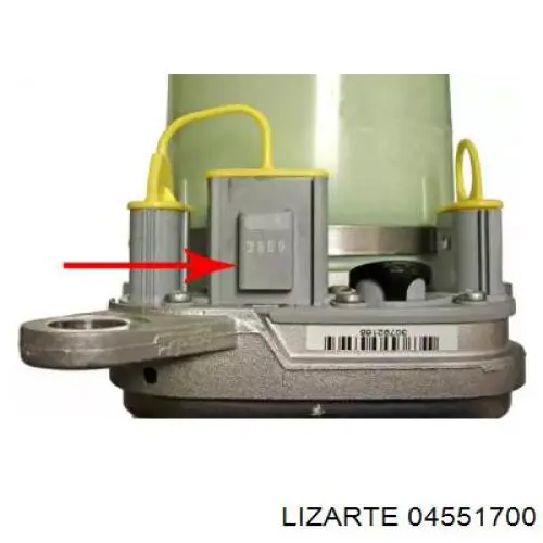 Насос гідропідсилювача керма (ГПК) 04551700 Lizarte