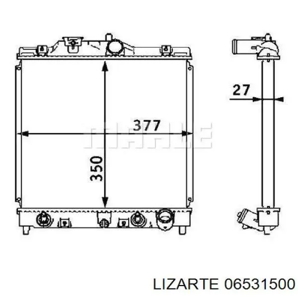 Рульова рейка 3GS4318 GS