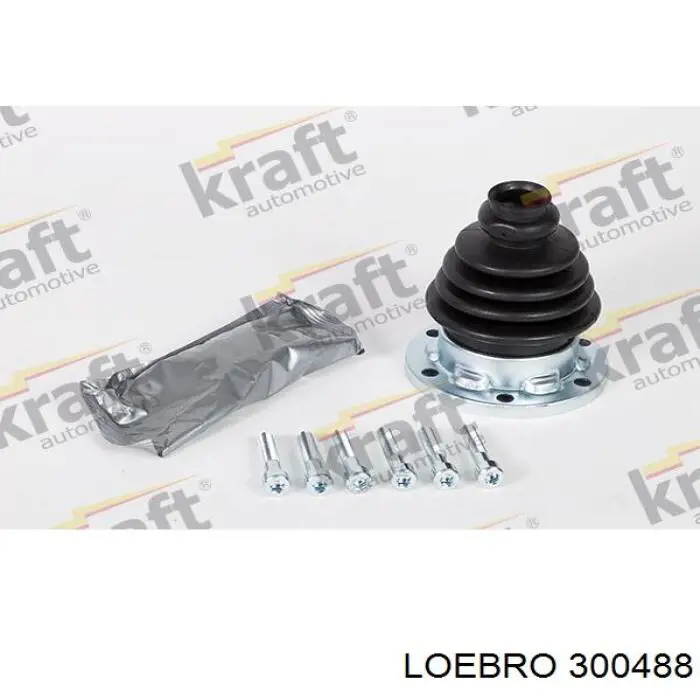 Купити 300488 Loebro Пильник шарніра кутових швидкостей внутрішній передній