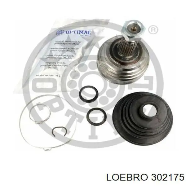 ШРУС зовнішній передній 302175 Loebro