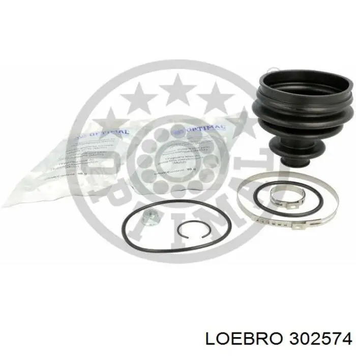 302574 Loebro Пильник ШРУСа зовнішній, передній піввісі