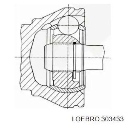 303433 Loebro шрус зовнішній передній
