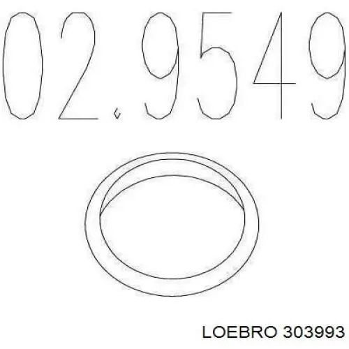Купити 303993 Loebro Шарнір приводу зовнішній