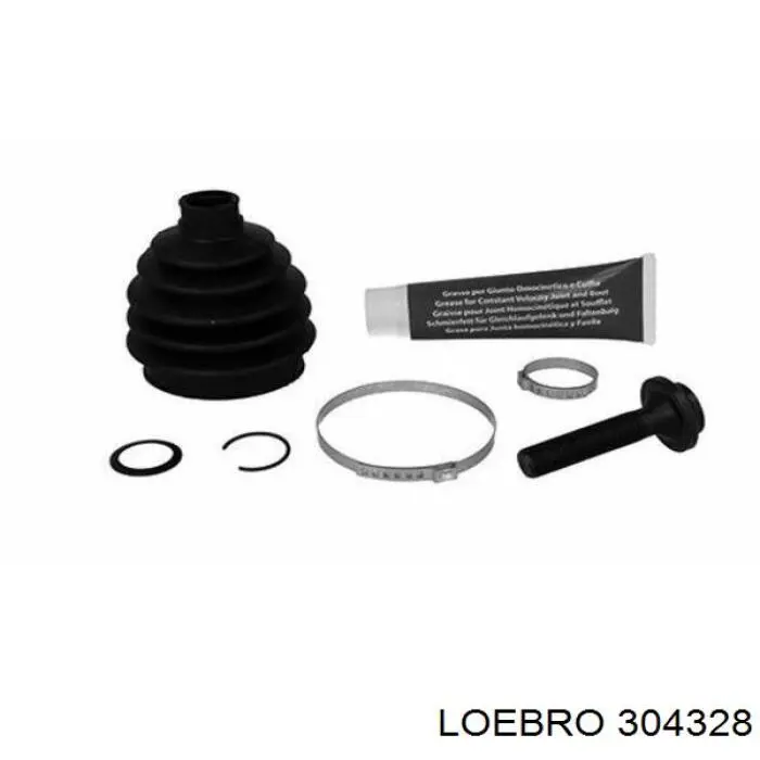 304328 Loebro пильник шруса зовнішній, задньої піввісі