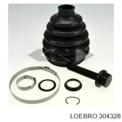 Пильник ШРУСа зовнішній, задньої піввісі Loebro 304328