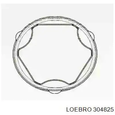 304825 Loebro пильник шруса внутрішній, передній піввісі