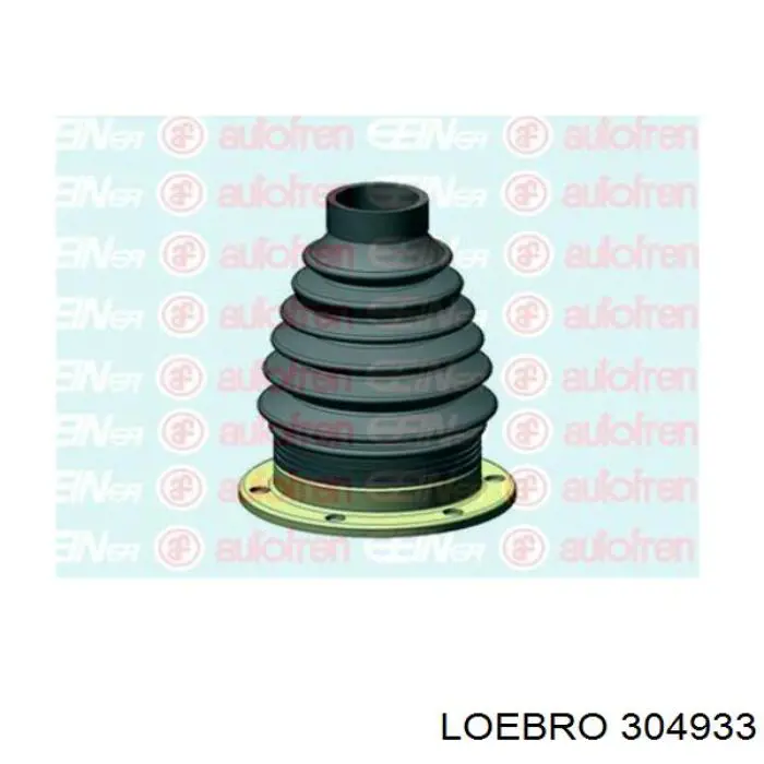 304933 Loebro пильник шруса внутрішній, передній піввісі
