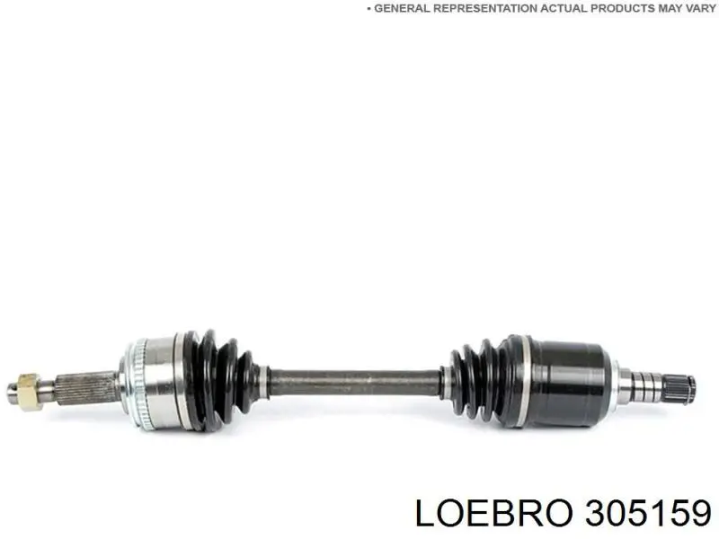 305159 Loebro піввісь задня