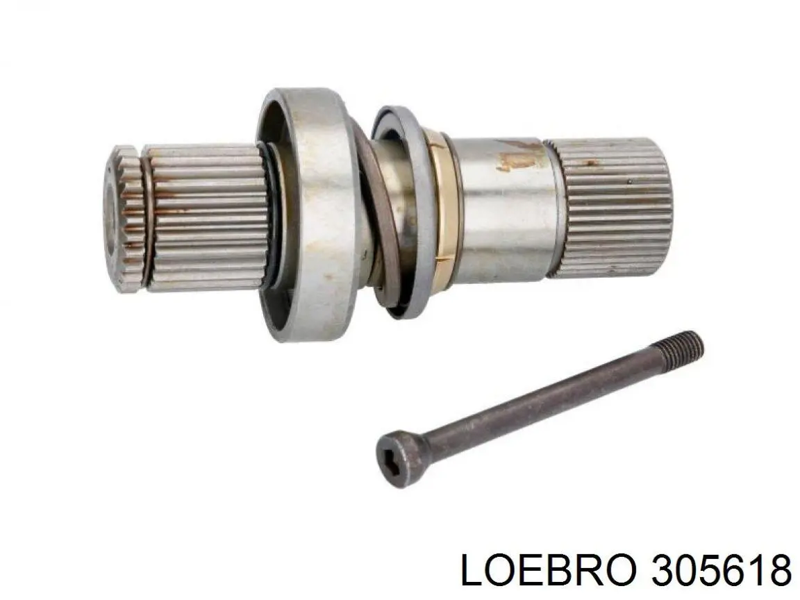 Вал приводу піввісь, проміжний Loebro 305618 ціна, від 44.98 USD