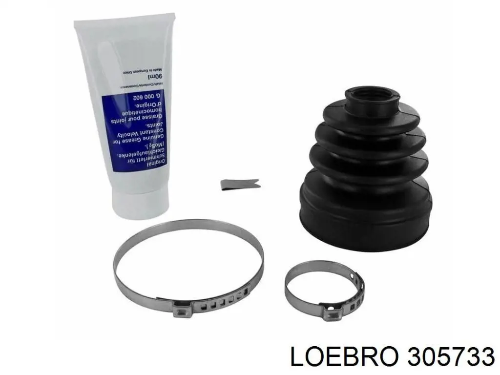 Пильник гранати внутрішній, передній півосі Loebro 305733 ціна, від 13.53 USD