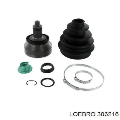 ШРУС зовнішній передній 306216 Loebro