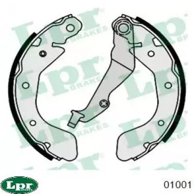 Колодки гальмові задні, барабанні LPR 01001 ціна, від 20.99 USD