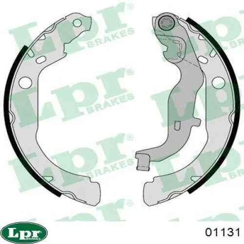 Колодки гальмові задні, барабанні 01131 LPR