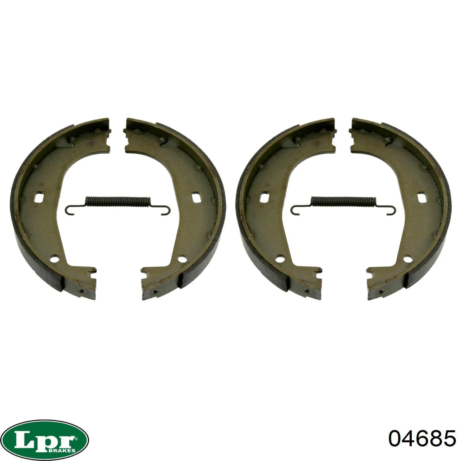 Колодки ручника 04685 LPR
