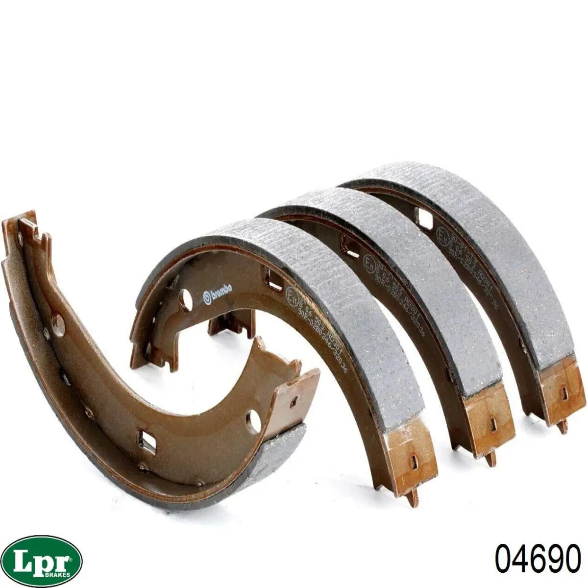 Колодки ручника 04690 LPR