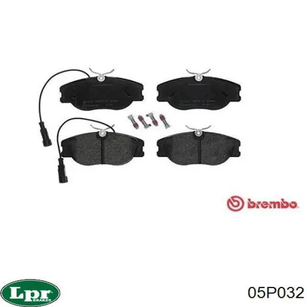 Гальмівні колодки LPR 05P032 ціна, від 26.66 USD