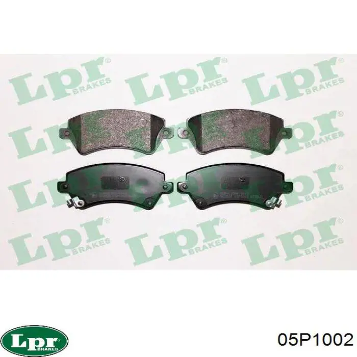 Гальмівні колодки LPR 05P1002 ціна, від 15.05 USD