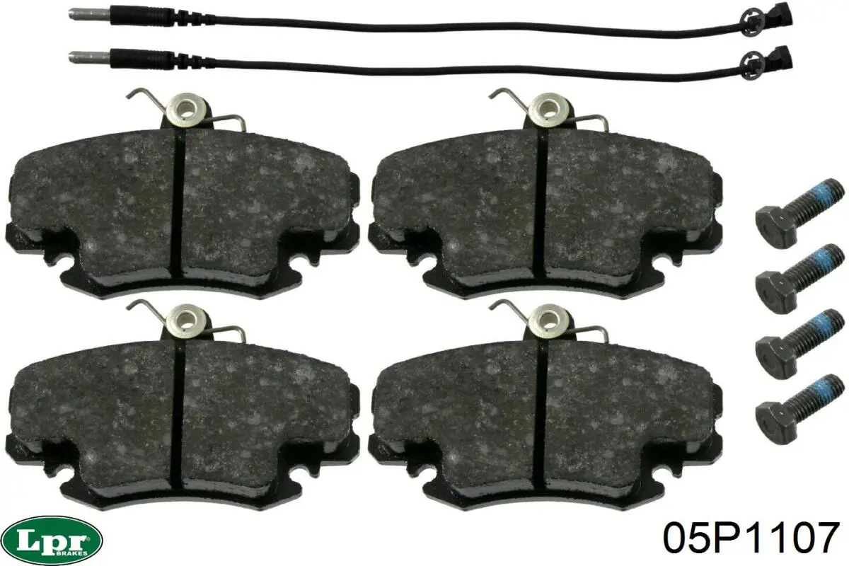 Передні тормозні колодки 05P1107 LPR