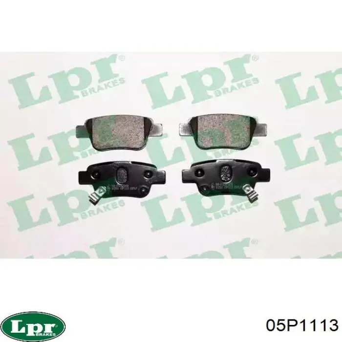 Купити 05P1113 LPR Задні колодки