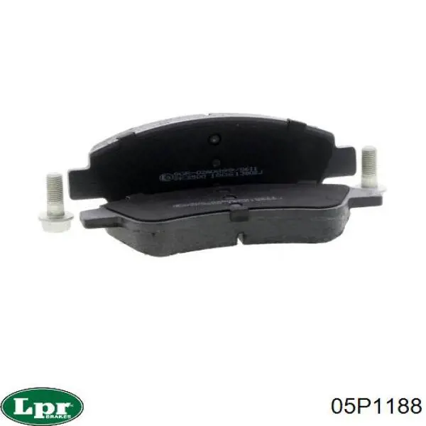 Передні тормозні колодки 05P1188 LPR