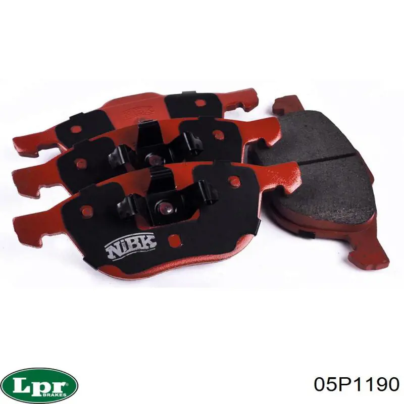 Гальмівні колодки LPR 05P1190 ціна, від 22.09 USD