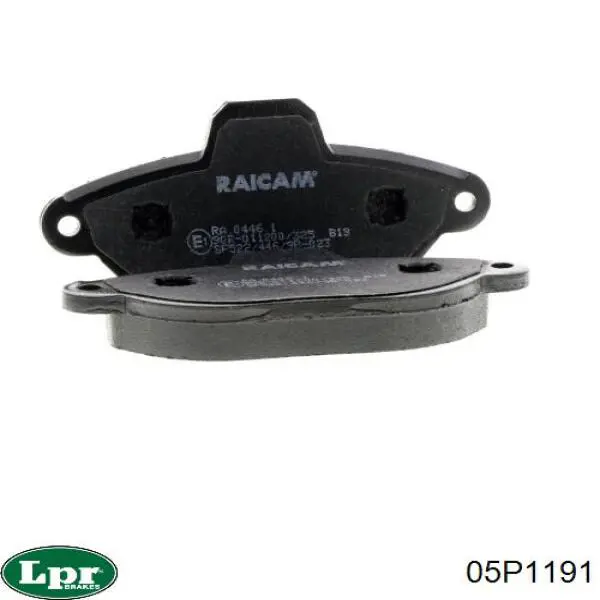 Гальмівні колодки LPR 05P1191 ціна, від 15.73 USD