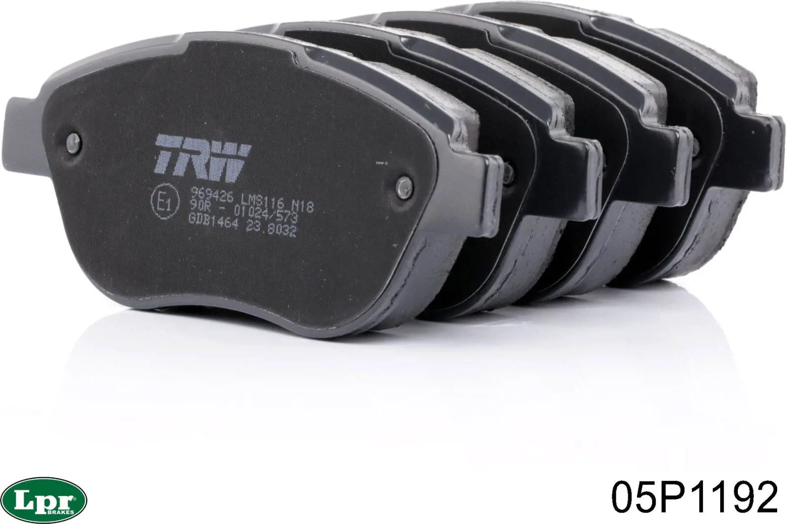 Тормозні колодки LPR 05P1192