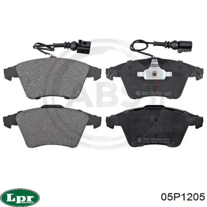 Тормозні колодки LPR 05P1205