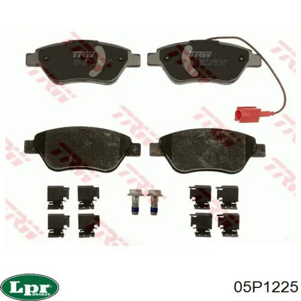 Тормозні колодки LPR 05P1225