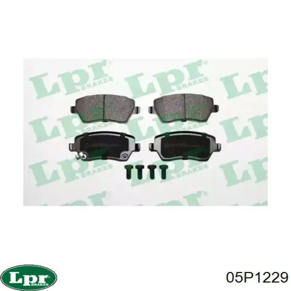 Тормозні колодки LPR 05P1229