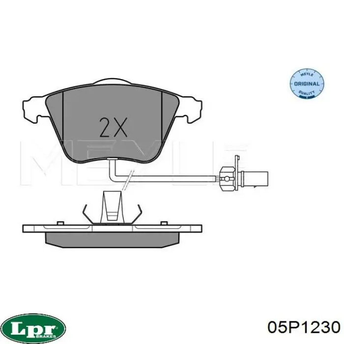 Тормозні колодки LPR 05P1230