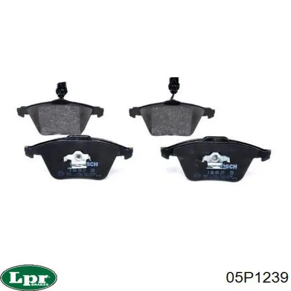 Передні тормозні колодки 05P1239 LPR