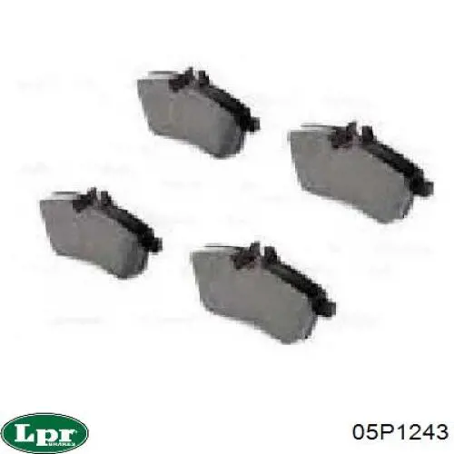 Тормозні колодки LPR 05P1243