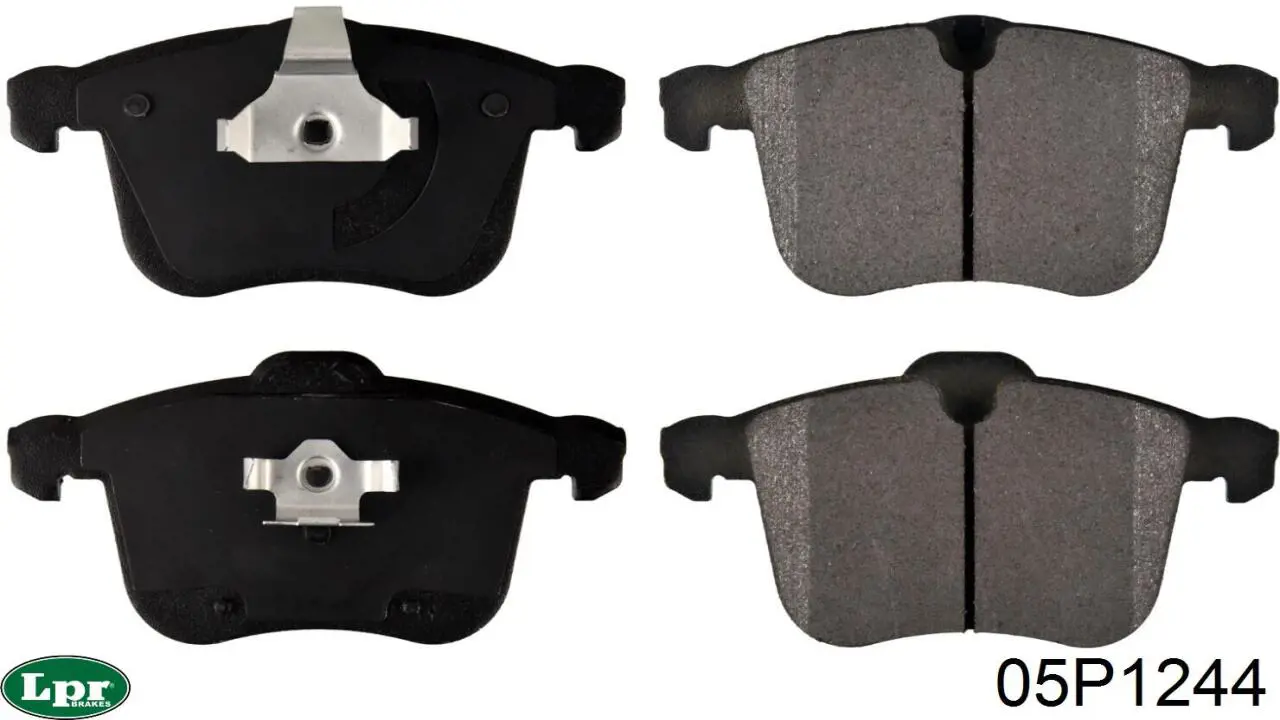 Передні тормозні колодки 05P1244 LPR