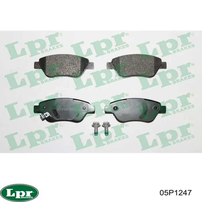 Тормозні колодки LPR 05P1247